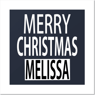 Merry Christmas Melissa Posters and Art